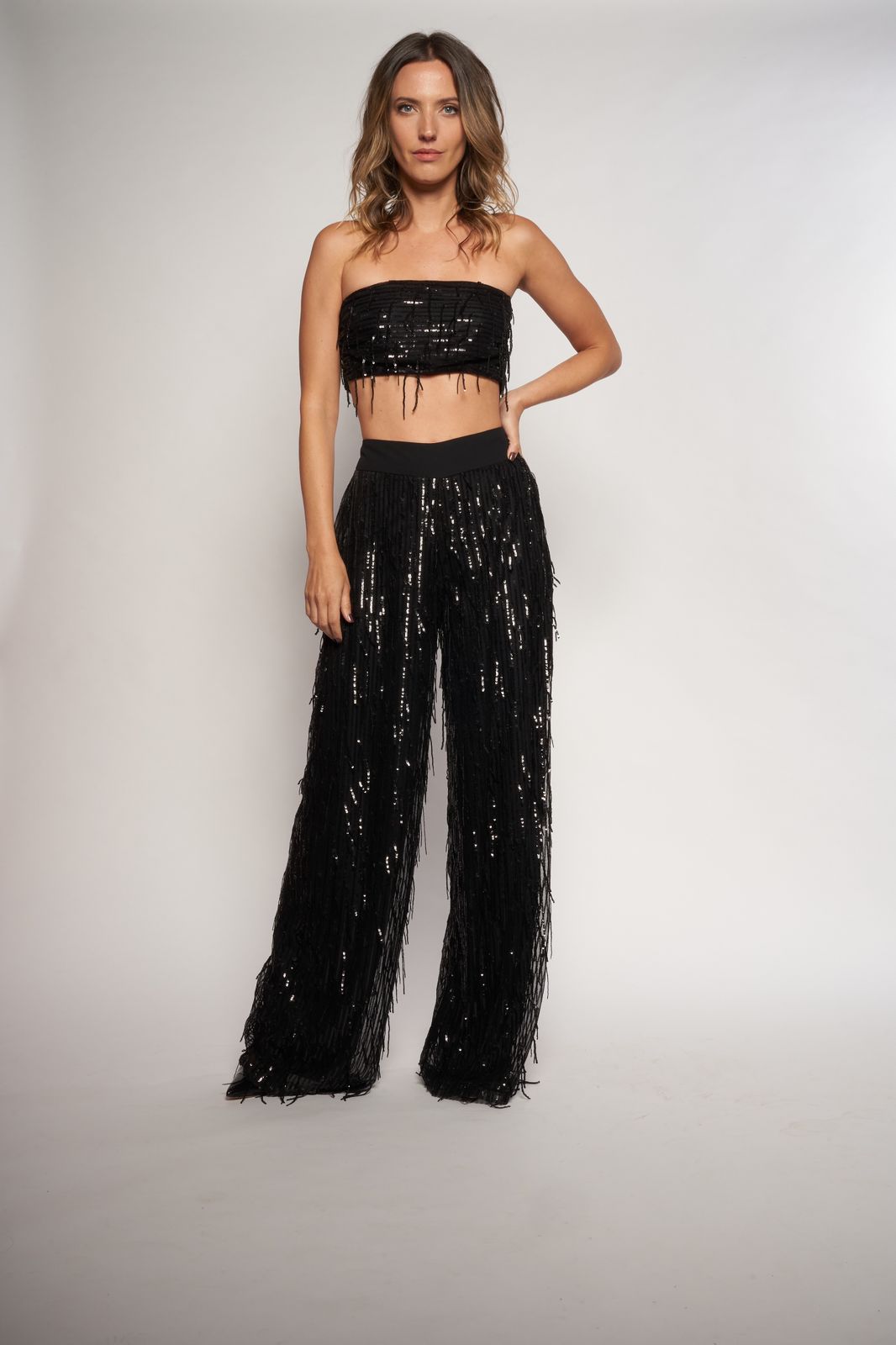 Conjunto Top e Pantalona Summer Nights